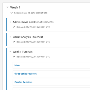 Studio te ayuda a mantener tus módulos organizados